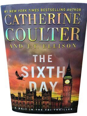 Thriller The Sixth Day A Brit in the FBI Novel Hardcover Book